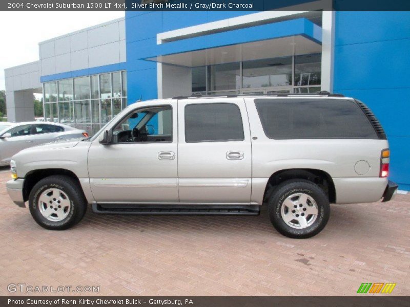 Silver Birch Metallic / Gray/Dark Charcoal 2004 Chevrolet Suburban 1500 LT 4x4