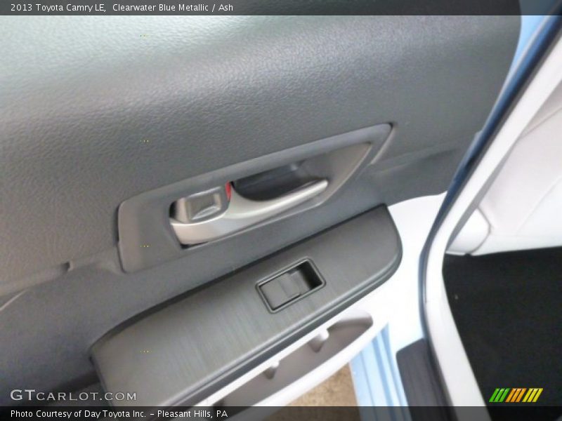 Clearwater Blue Metallic / Ash 2013 Toyota Camry LE