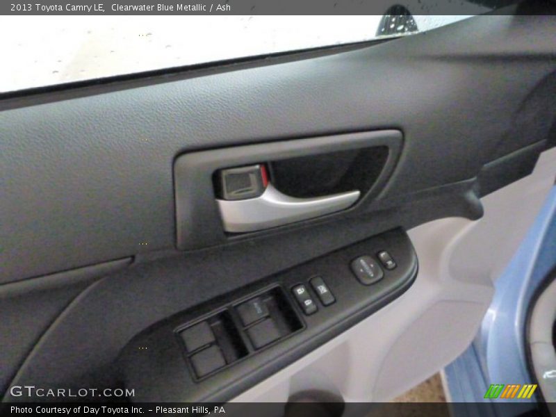 Clearwater Blue Metallic / Ash 2013 Toyota Camry LE