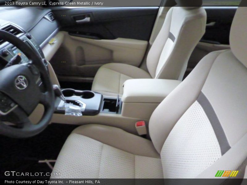 Cypress Green Metallic / Ivory 2013 Toyota Camry LE