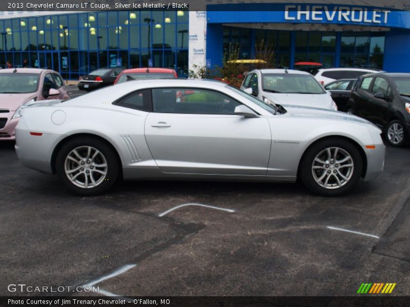 Silver Ice Metallic / Black 2013 Chevrolet Camaro LT Coupe