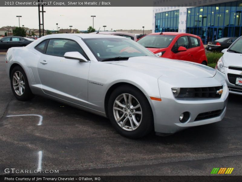 Silver Ice Metallic / Black 2013 Chevrolet Camaro LT Coupe