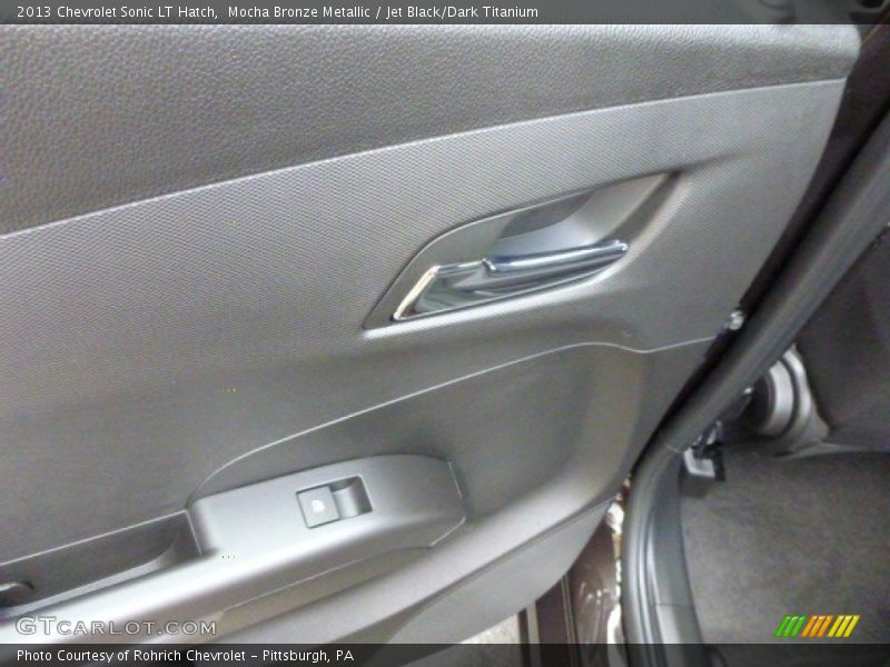 Mocha Bronze Metallic / Jet Black/Dark Titanium 2013 Chevrolet Sonic LT Hatch