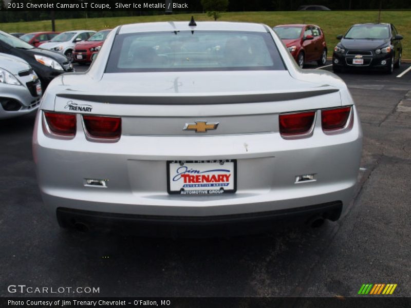 Silver Ice Metallic / Black 2013 Chevrolet Camaro LT Coupe