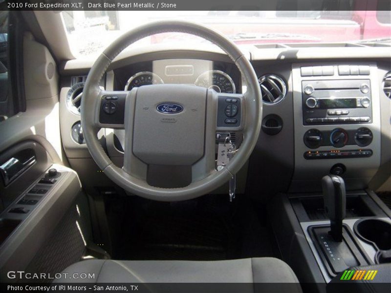 Dark Blue Pearl Metallic / Stone 2010 Ford Expedition XLT