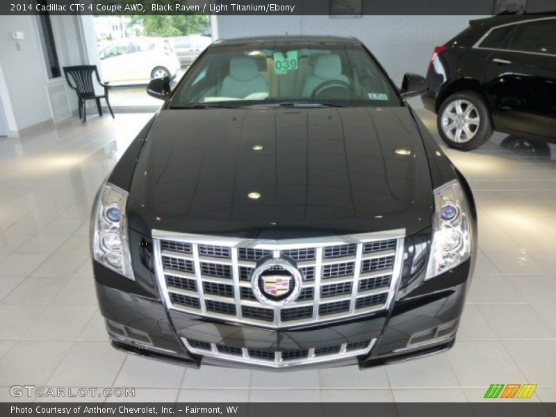 Black Raven / Light Titanium/Ebony 2014 Cadillac CTS 4 Coupe AWD