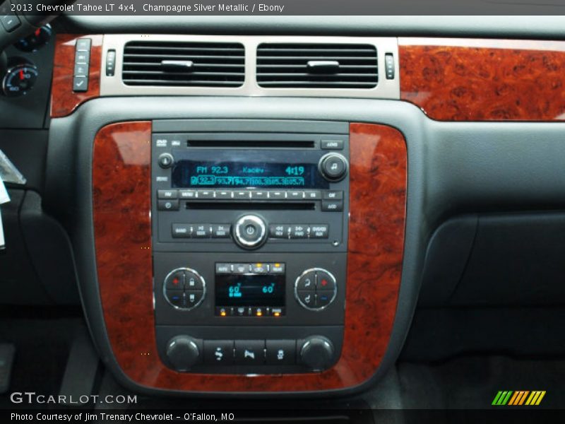 Champagne Silver Metallic / Ebony 2013 Chevrolet Tahoe LT 4x4