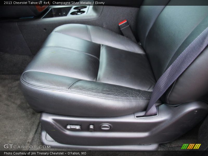 Champagne Silver Metallic / Ebony 2013 Chevrolet Tahoe LT 4x4