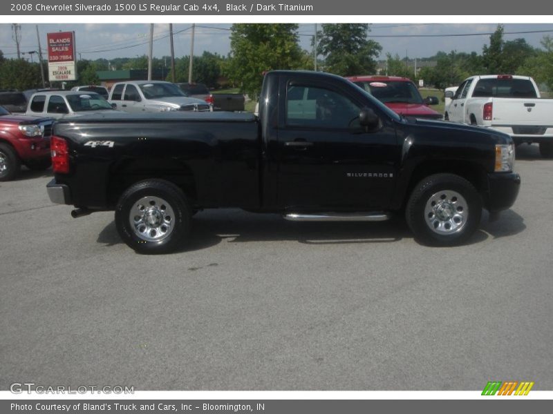 Black / Dark Titanium 2008 Chevrolet Silverado 1500 LS Regular Cab 4x4