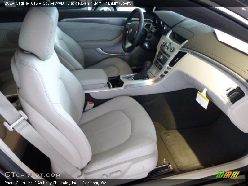 Front Seat of 2014 CTS 4 Coupe AWD