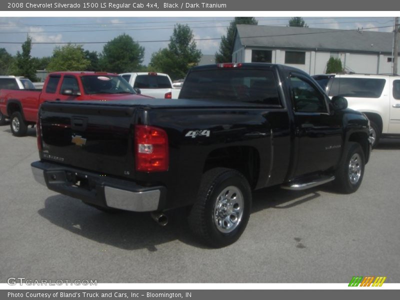 Black / Dark Titanium 2008 Chevrolet Silverado 1500 LS Regular Cab 4x4