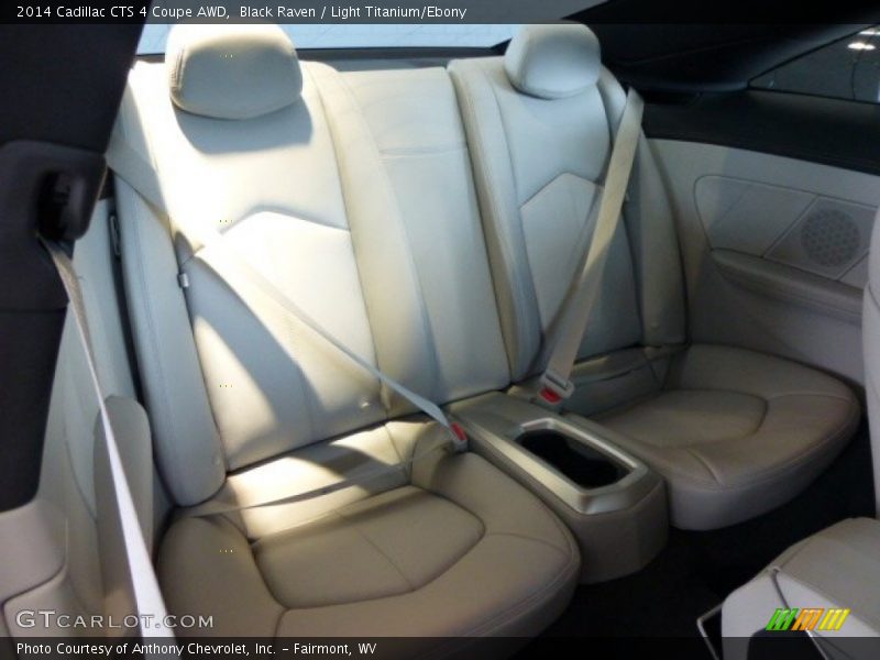 Rear Seat of 2014 CTS 4 Coupe AWD