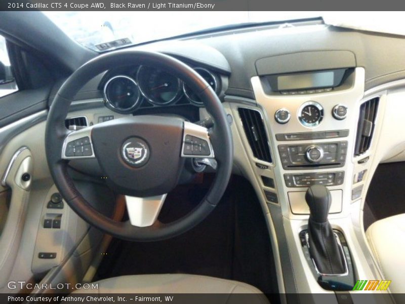 Black Raven / Light Titanium/Ebony 2014 Cadillac CTS 4 Coupe AWD