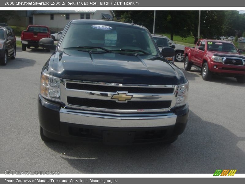 Black / Dark Titanium 2008 Chevrolet Silverado 1500 LS Regular Cab 4x4