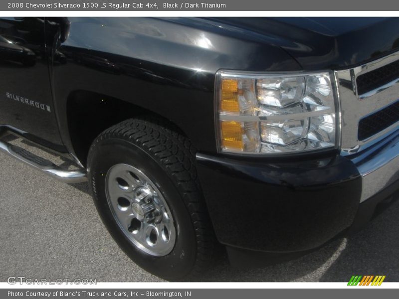 Black / Dark Titanium 2008 Chevrolet Silverado 1500 LS Regular Cab 4x4