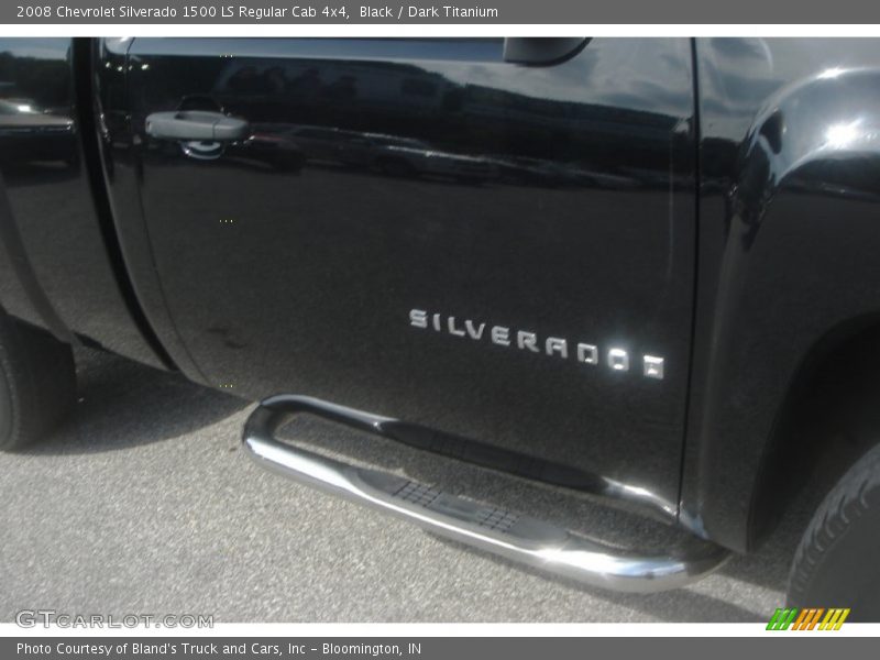 Black / Dark Titanium 2008 Chevrolet Silverado 1500 LS Regular Cab 4x4
