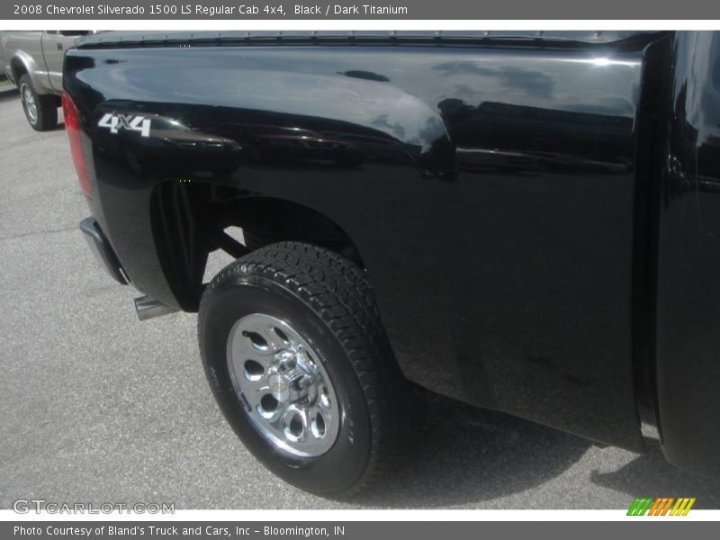 Black / Dark Titanium 2008 Chevrolet Silverado 1500 LS Regular Cab 4x4