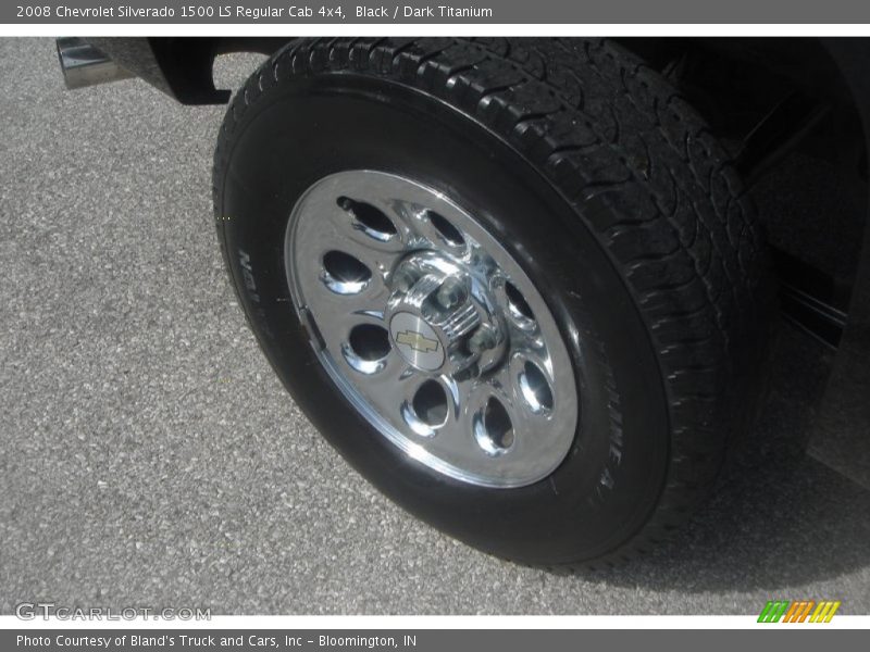 Black / Dark Titanium 2008 Chevrolet Silverado 1500 LS Regular Cab 4x4
