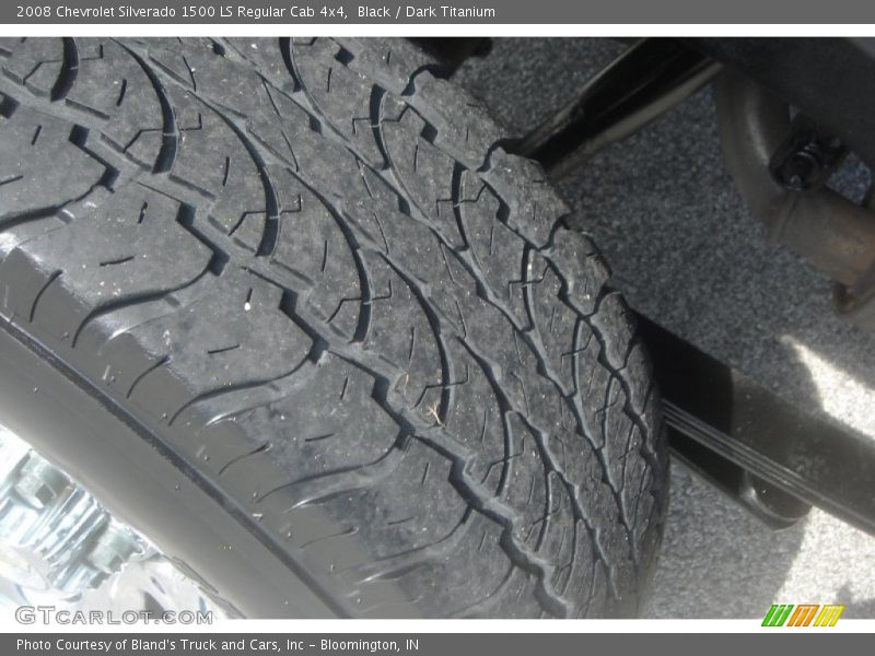 Black / Dark Titanium 2008 Chevrolet Silverado 1500 LS Regular Cab 4x4