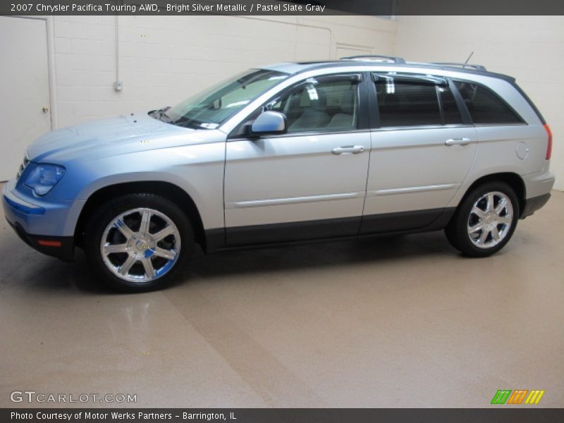 Bright Silver Metallic / Pastel Slate Gray 2007 Chrysler Pacifica Touring AWD