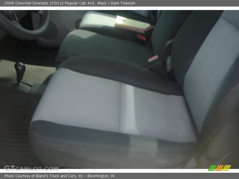 Black / Dark Titanium 2008 Chevrolet Silverado 1500 LS Regular Cab 4x4