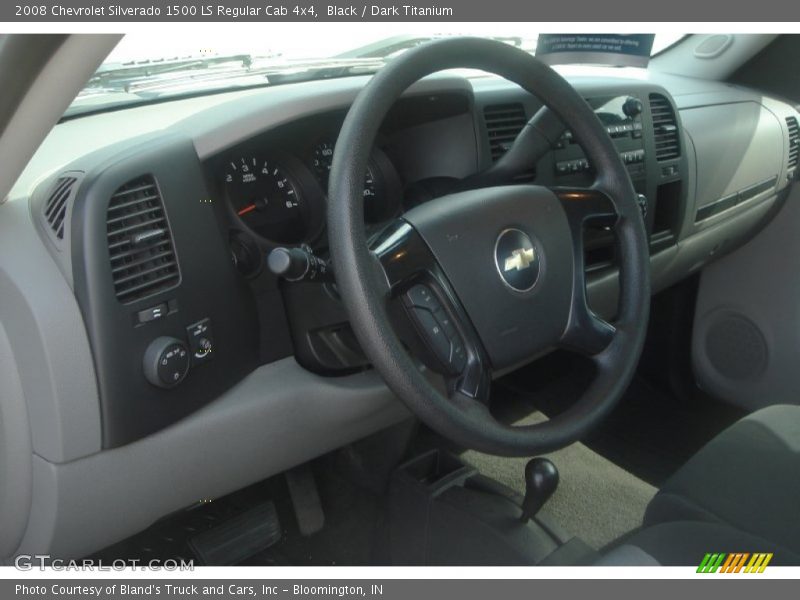 Black / Dark Titanium 2008 Chevrolet Silverado 1500 LS Regular Cab 4x4