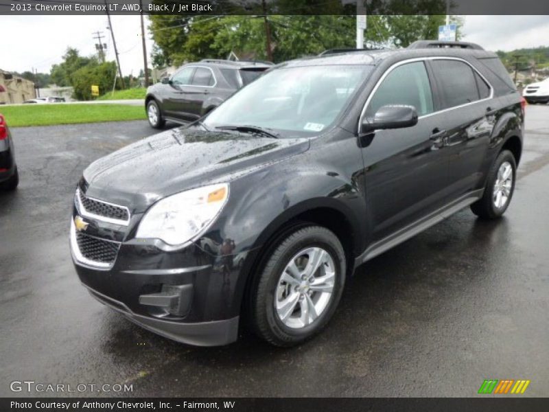 Black / Jet Black 2013 Chevrolet Equinox LT AWD