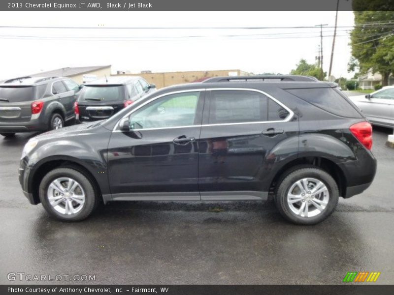Black / Jet Black 2013 Chevrolet Equinox LT AWD