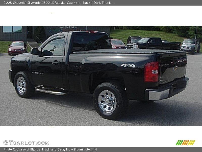 Black / Dark Titanium 2008 Chevrolet Silverado 1500 LS Regular Cab 4x4