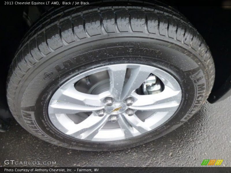 Black / Jet Black 2013 Chevrolet Equinox LT AWD