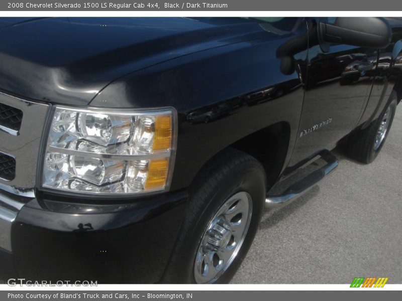 Black / Dark Titanium 2008 Chevrolet Silverado 1500 LS Regular Cab 4x4