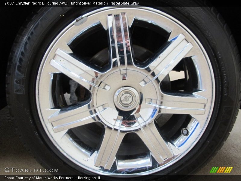 Bright Silver Metallic / Pastel Slate Gray 2007 Chrysler Pacifica Touring AWD