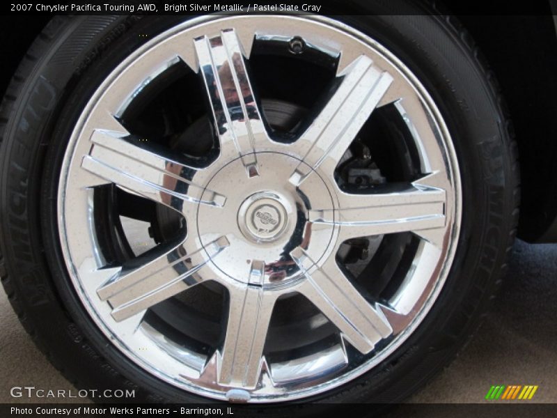 Bright Silver Metallic / Pastel Slate Gray 2007 Chrysler Pacifica Touring AWD