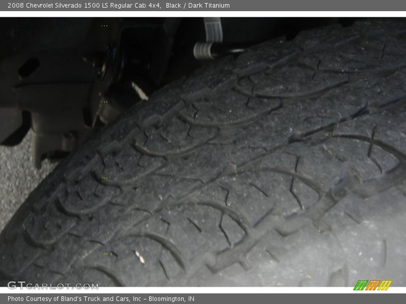Black / Dark Titanium 2008 Chevrolet Silverado 1500 LS Regular Cab 4x4