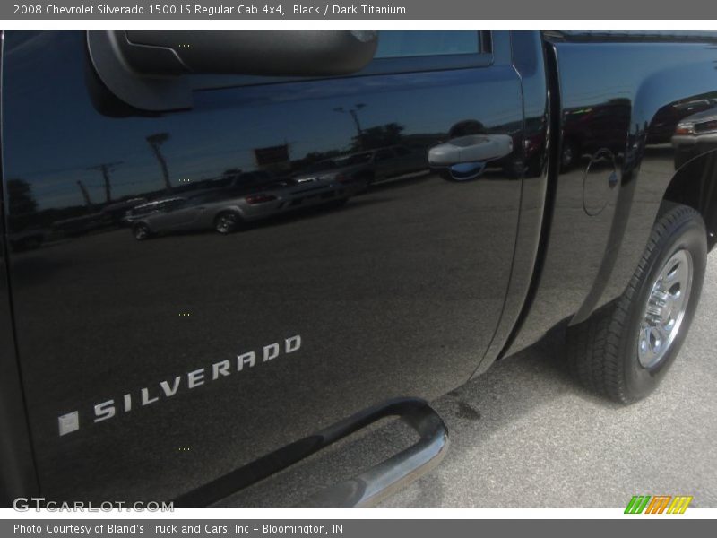 Black / Dark Titanium 2008 Chevrolet Silverado 1500 LS Regular Cab 4x4