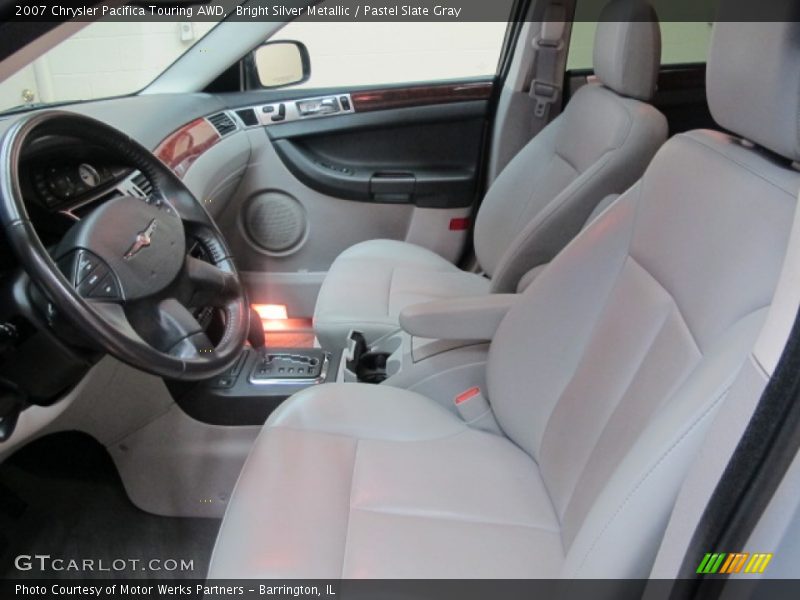 Bright Silver Metallic / Pastel Slate Gray 2007 Chrysler Pacifica Touring AWD