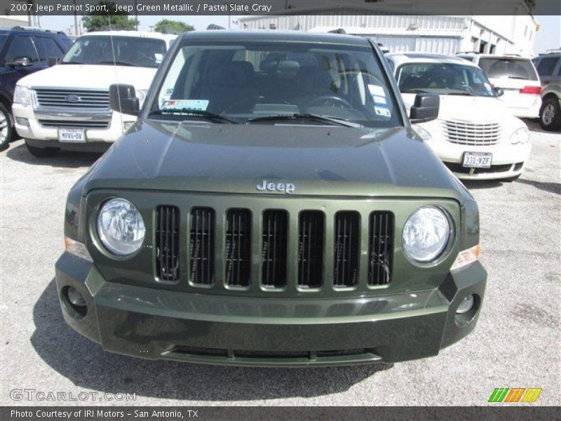 Jeep Green Metallic / Pastel Slate Gray 2007 Jeep Patriot Sport