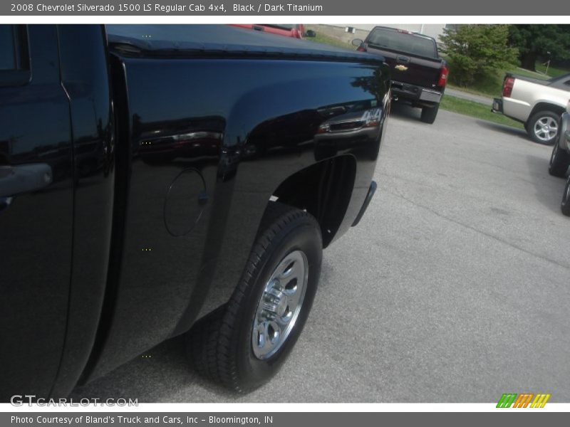 Black / Dark Titanium 2008 Chevrolet Silverado 1500 LS Regular Cab 4x4