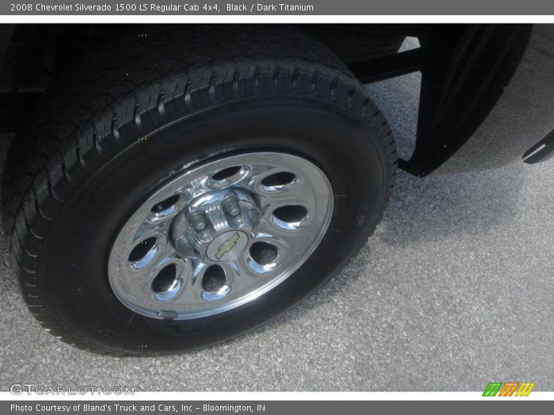 Black / Dark Titanium 2008 Chevrolet Silverado 1500 LS Regular Cab 4x4