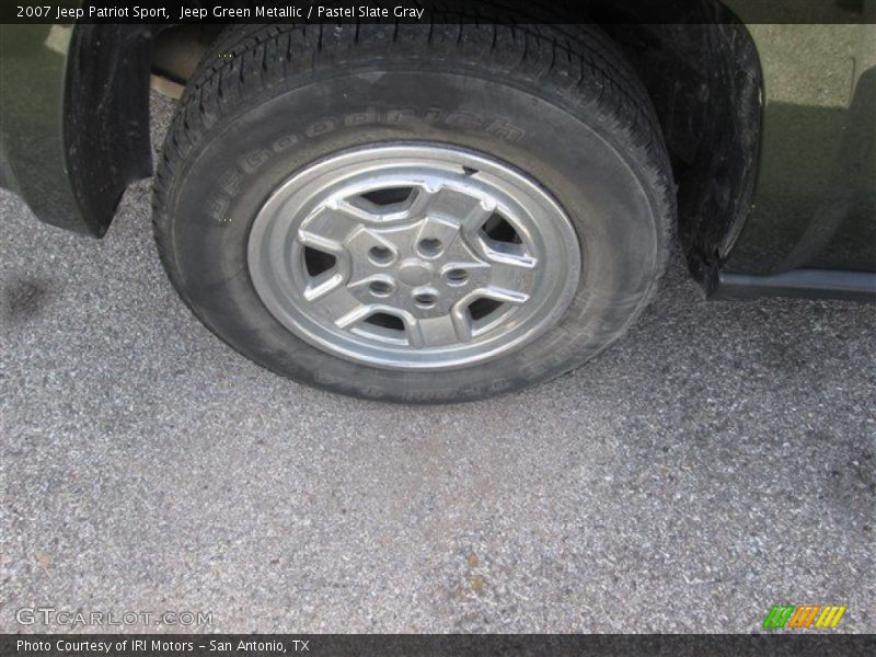 Jeep Green Metallic / Pastel Slate Gray 2007 Jeep Patriot Sport