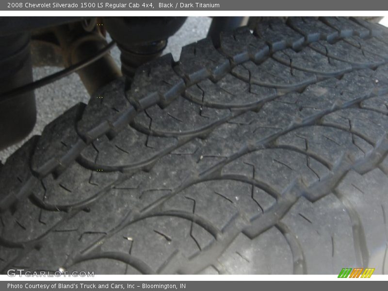 Black / Dark Titanium 2008 Chevrolet Silverado 1500 LS Regular Cab 4x4