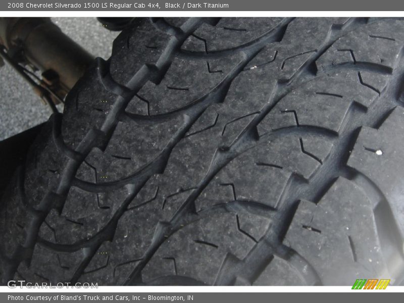 Black / Dark Titanium 2008 Chevrolet Silverado 1500 LS Regular Cab 4x4