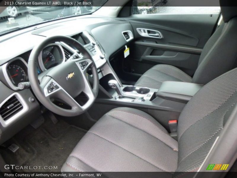 Black / Jet Black 2013 Chevrolet Equinox LT AWD