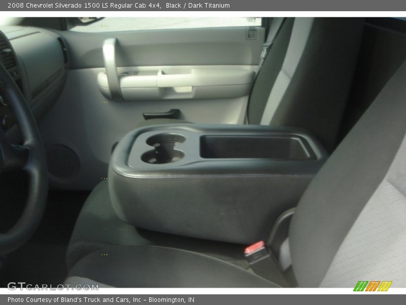 Black / Dark Titanium 2008 Chevrolet Silverado 1500 LS Regular Cab 4x4
