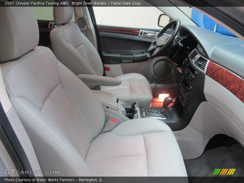 Bright Silver Metallic / Pastel Slate Gray 2007 Chrysler Pacifica Touring AWD