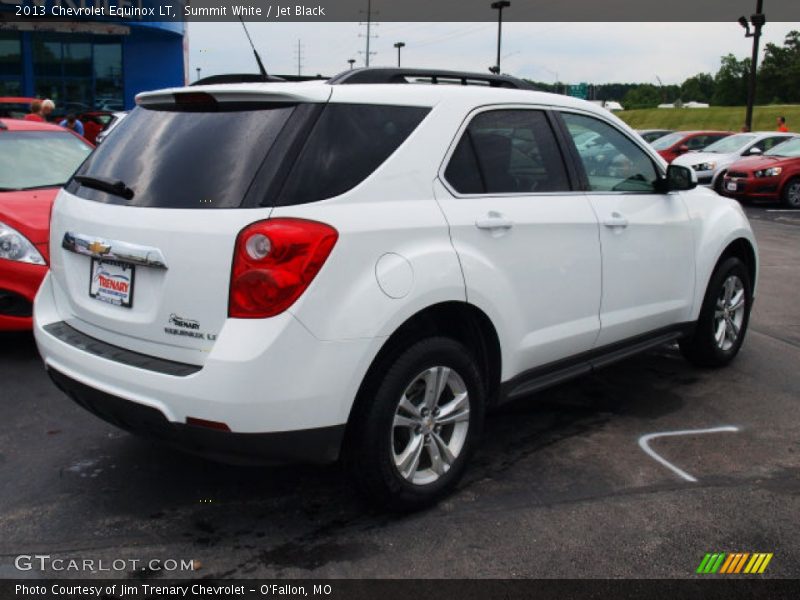 Summit White / Jet Black 2013 Chevrolet Equinox LT