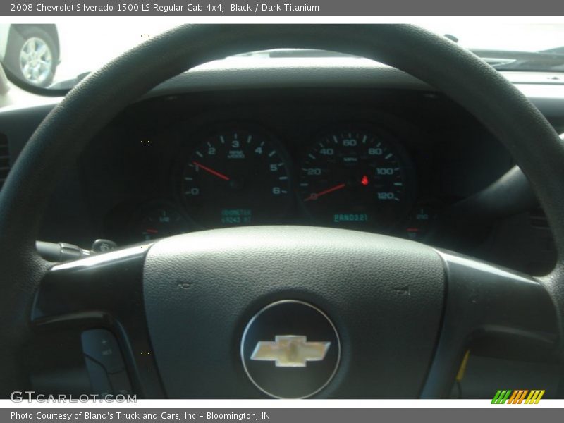 Black / Dark Titanium 2008 Chevrolet Silverado 1500 LS Regular Cab 4x4