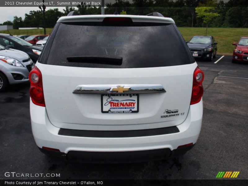 Summit White / Jet Black 2013 Chevrolet Equinox LT