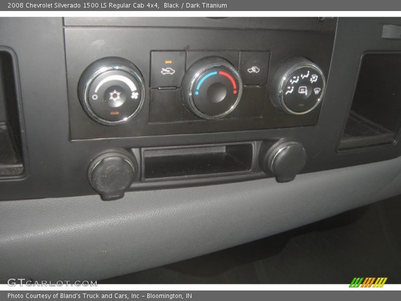 Black / Dark Titanium 2008 Chevrolet Silverado 1500 LS Regular Cab 4x4