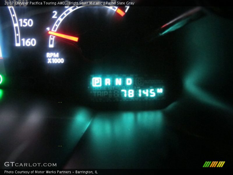 Bright Silver Metallic / Pastel Slate Gray 2007 Chrysler Pacifica Touring AWD